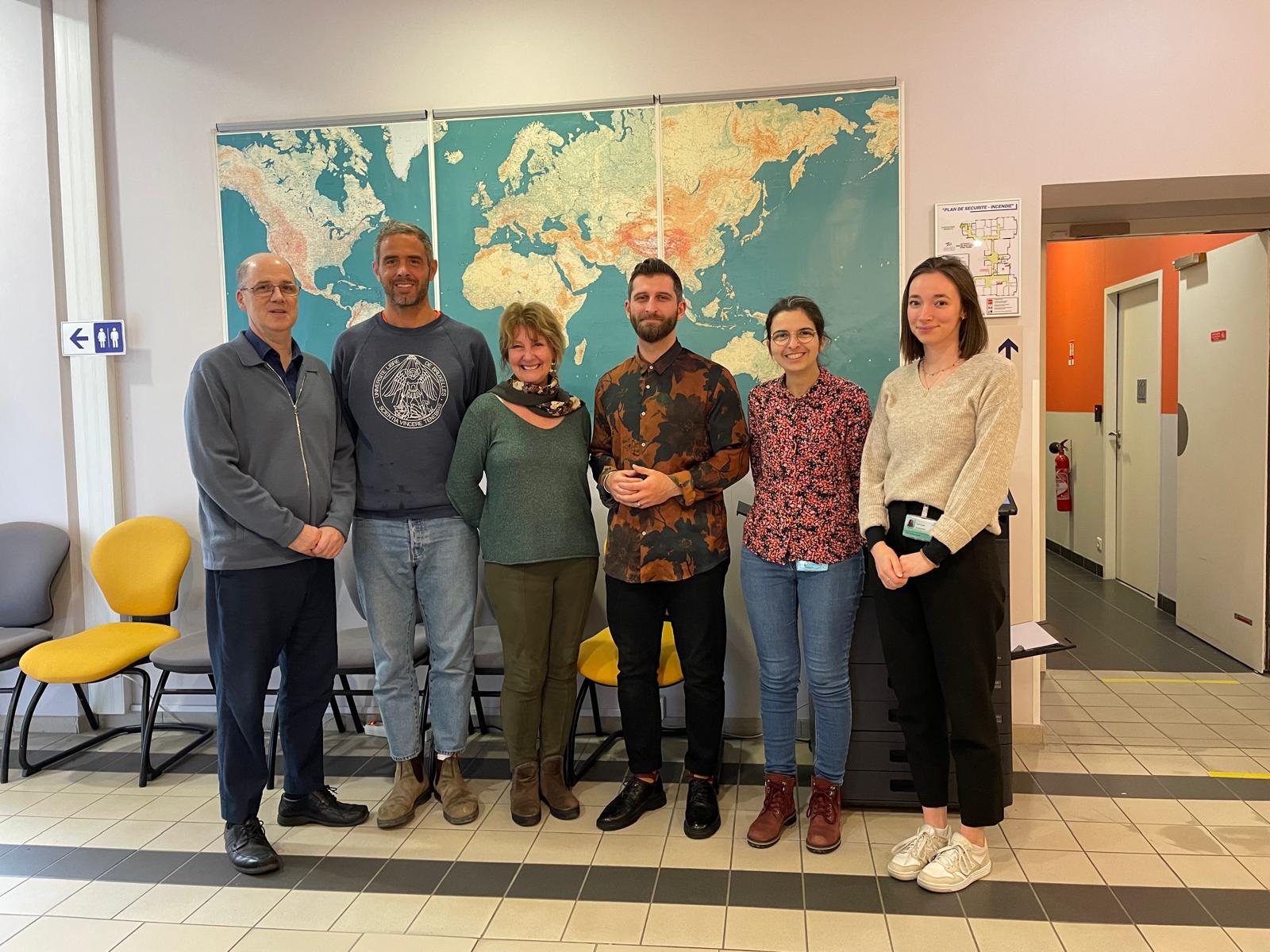 Visite de l’équipe de SFU à Tours le 4 décembre 2024